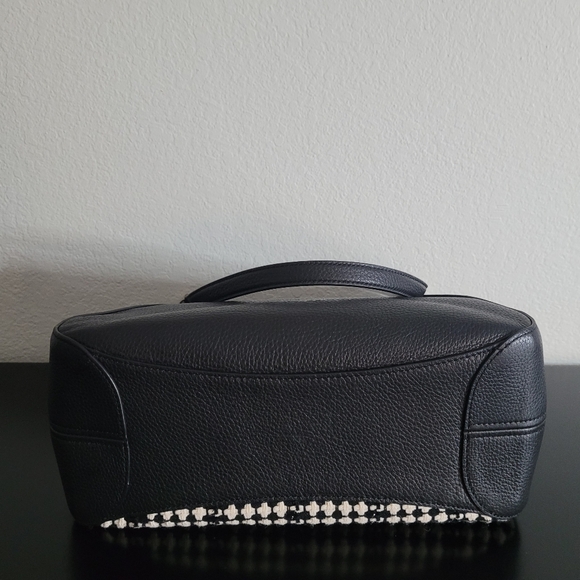 Kate Spade Leila Tweed Medium Triple Compartment Shoulder Bag Tote - Picture 7 of 12